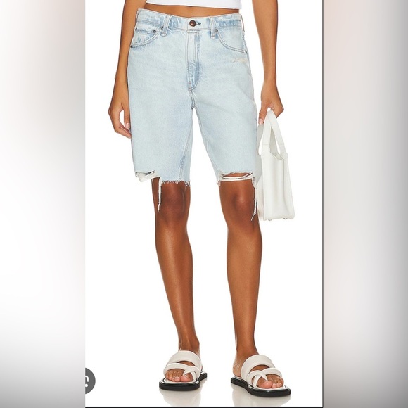 Rag & bone vintage Bermuda mid rise shorts women’s size 24 NWT - Picture 1 of 14